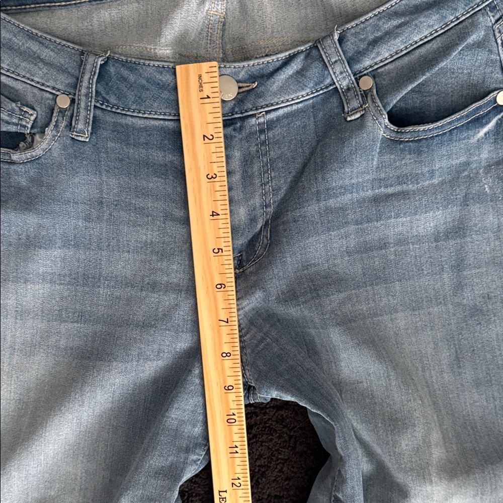 Elan Light Denim Flare Jeans - Picture 4 of 6